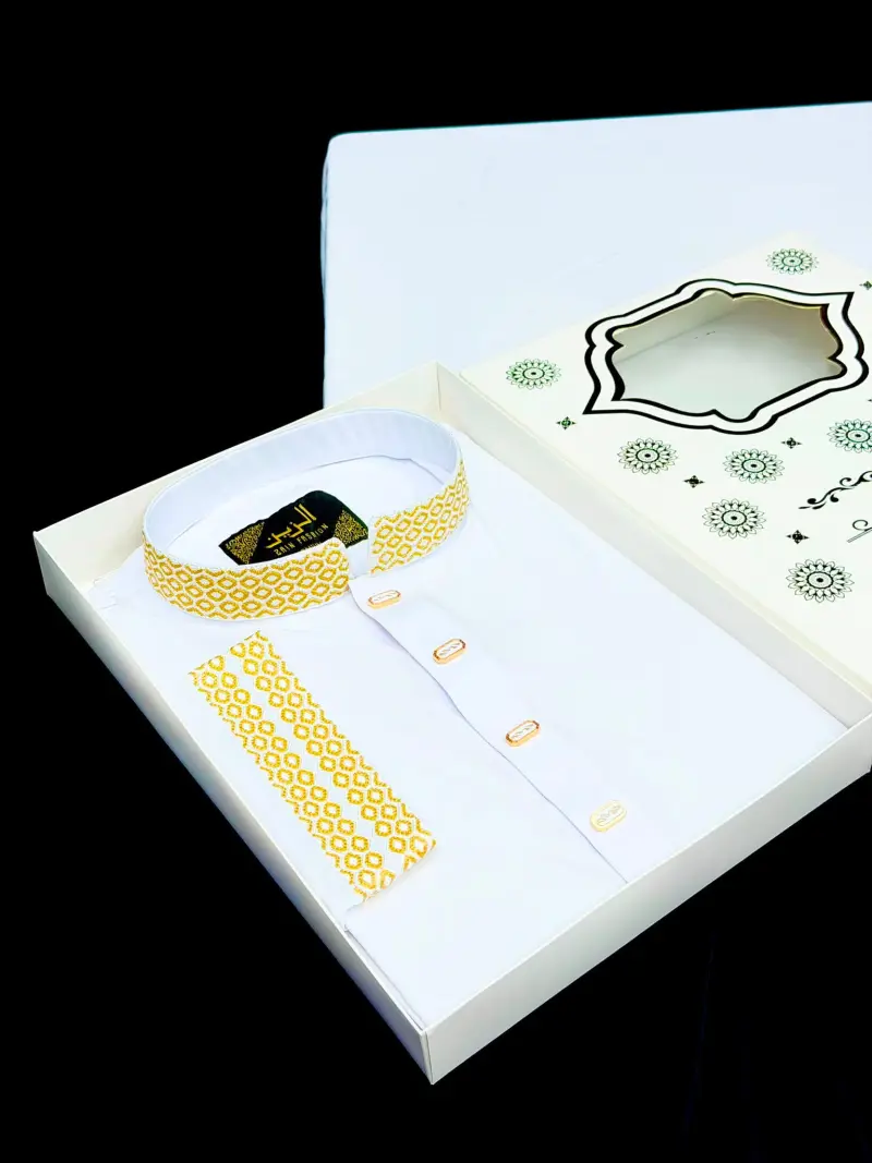 CHINA STITCH EMBROIDERY (WHITE COLOUR)